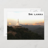 Sri lanka Vintage Travel Tourismus Postkarte (Vorne/Hinten)
