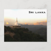 Sri lanka Vintage Travel Tourismus Postkarte (Vorderseite)