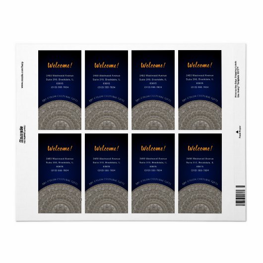 Sri Lanka Willkommen (Vorne)