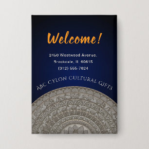 Sri Lanka Willkommen Button