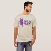 SRI LANKA Word mit Lotus T-Shirt (Vorne ganz)