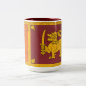 Sri Lanka Zweifarbige Tasse (Mittel)