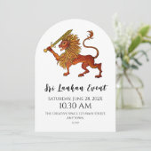 Sri Lankan Pride Einladung (Stehend Vorderseite)