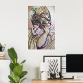 Sri Narasimha - Poster (Heimbüro)