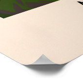 Sri Pada Reiseplakat Poster (Ecke)