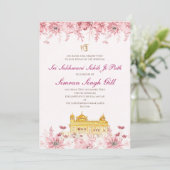 Sri Sukhmani Sahib Path digitale Einladung (Stehend Vorderseite)