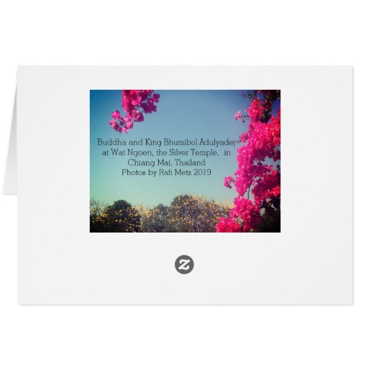 Sri Suphan, der Silbertempel, Chiang Mai (Rückseite Horizontal)