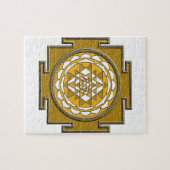 Sri Yantra Bronze Puzzle (Horizontal)
