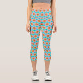 Sri Yantra Capri Leggings (Vorderseite)