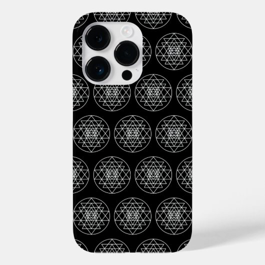 Sri Yantra Case-Mate iPhone Hülle (Rückseite)