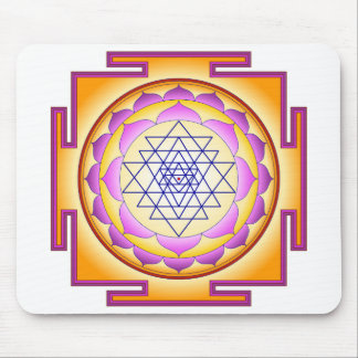 Sri Yantra Chakra Shiva Shakti Navayoni Göttin  Mousepad