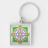 Sri Yantra Heilige Geometrie - Exakte Farben