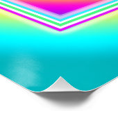 Sri Yantra Heilige Geometrie Poster (Ecke)