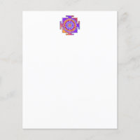 Sri Yantra - Hinduismus Symbol Design 1