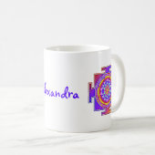 Sri Yantra - Hinduismus Symbol Design 1 Kaffeetasse (VorderseiteRechts)