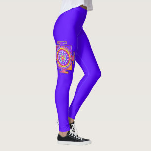 Sri Yantra - Hinduismus Symbol Design 1 Leggings