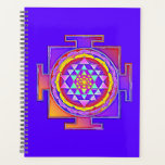 Sri Yantra - Hinduismus Symbol Design 1 Planer<br><div class="desc">Sprit Symbol Design von EDDA Fröhlich / EDDArt | SRI YANTRA | Yantras sind rituelle Diagramme , die zur Meditation oder zur Erfüllung von Initialfunktionen verwendet werden. Das Sri Yantra enthält neun miteinander verflochtene Dreiecke, die Shiva vier und fünf Shakti darstellen. | Sie vermissen andere Farben oder Produkte mit diesem...</div>