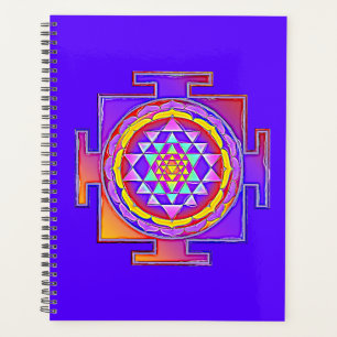Sri Yantra - Hinduismus Symbol Design 1 Planer