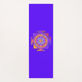 Sri Yantra - Hinduismus Symbol Design 1 Yogamatte (Vorderseite)