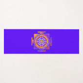 Sri Yantra - Hinduismus Symbol Design 1 Yogamatte (Vorderseite (Horizontal))