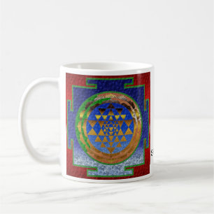 Sri Yantra Kaffeetasse