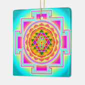 Sri Yantra Keramikornament (Links)