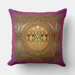 Sri Yantra Lila Sun - Kissen