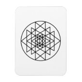 Sri Yantra Magnet (Vertikal)