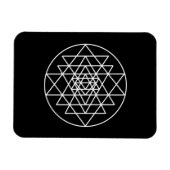 Sri Yantra Magnet (Horizontal)