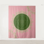 Sri Yantra Mandala - Tapestry Wandteppich (Vorderseite)