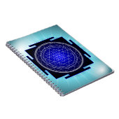 sri yantra Notizbuch Notizblock (Rechte Seite)