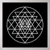 Sri Yantra Poster (Vorne)