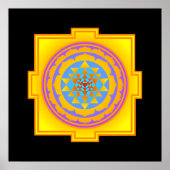 Sri Yantra Poster (Vorne)