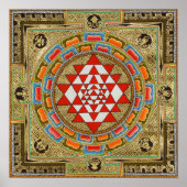 Sri Yantra Poster (Vorne)