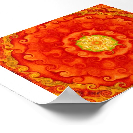 SRI YANTRA POSTER (Ecke)