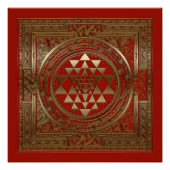 Sri Yantra - Poster (Vorderseite)