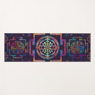 Sri Yantra/Sri Chakra in der Farbe Yogamatte