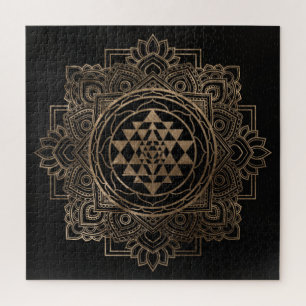 Sri Yantra / Sri Chakra in Goldlotus Puzzle