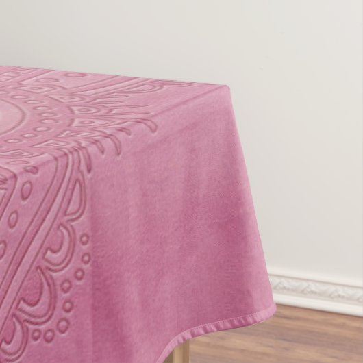 Sri Yantra / Sri Chakra in Lotus Tischdecke (Beispiel)