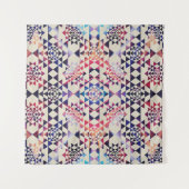 Sri Yantra/Sri Chakra Muster - malen Sie Wandteppich (Vorderseite (Horizontal))