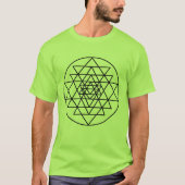 Sri Yantra T-Shirt (Vorderseite)