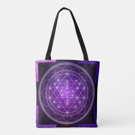 Sri Yantra! Tasche (Rückseite)