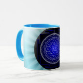 Sri Yantra Tasse (Vorderseite Links)