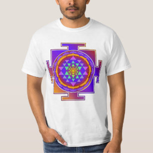 SRI YANTRA voll gefärbt + Ihre Ideen T-Shirt