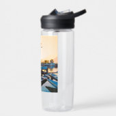 Srinagar, Indien - Dal Lake Shikara-Boote CB E Trinkflasche (Links)