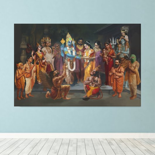 Srinivasa Kalyanam Leinwand Wine tasting in der Fa (Insitu (Holzboden))