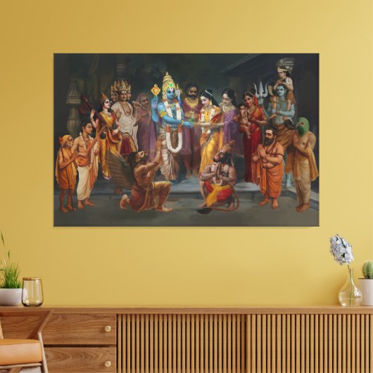 Srinivasa Kalyanam Leinwand Wine tasting in der Fa (Insitu (Wohnzimmer))