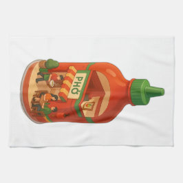 Sriracha Pho Shop Geschirrtuch