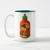 Sriracha Pho Shop Zweifarbige Tasse (Links)
