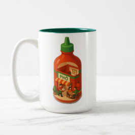Sriracha Pho Shop Zweifarbige Tasse